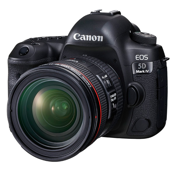 Canon 5D Mark IV, front