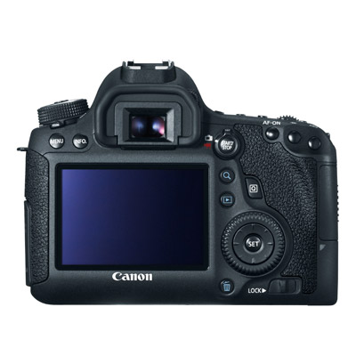 Canon 6D, back