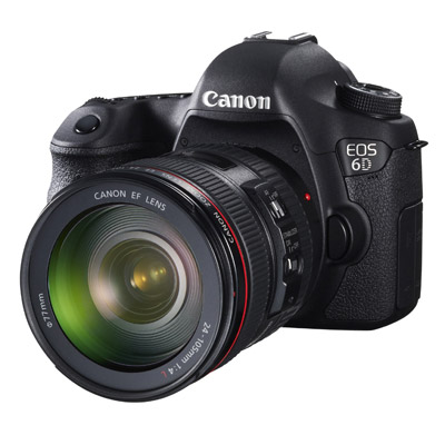 Canon 6D, front