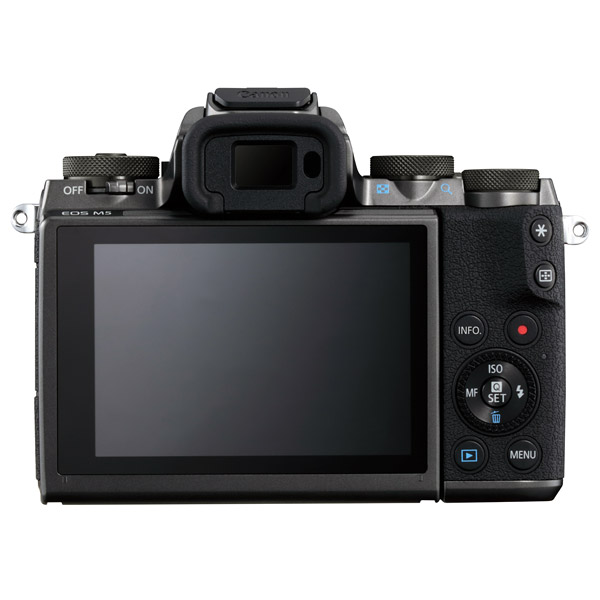 Canon EOS M5, back