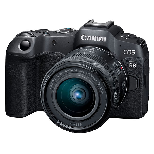 Canon EOS R8, front