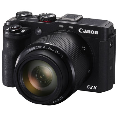 Canon PowerShot G3 X, front