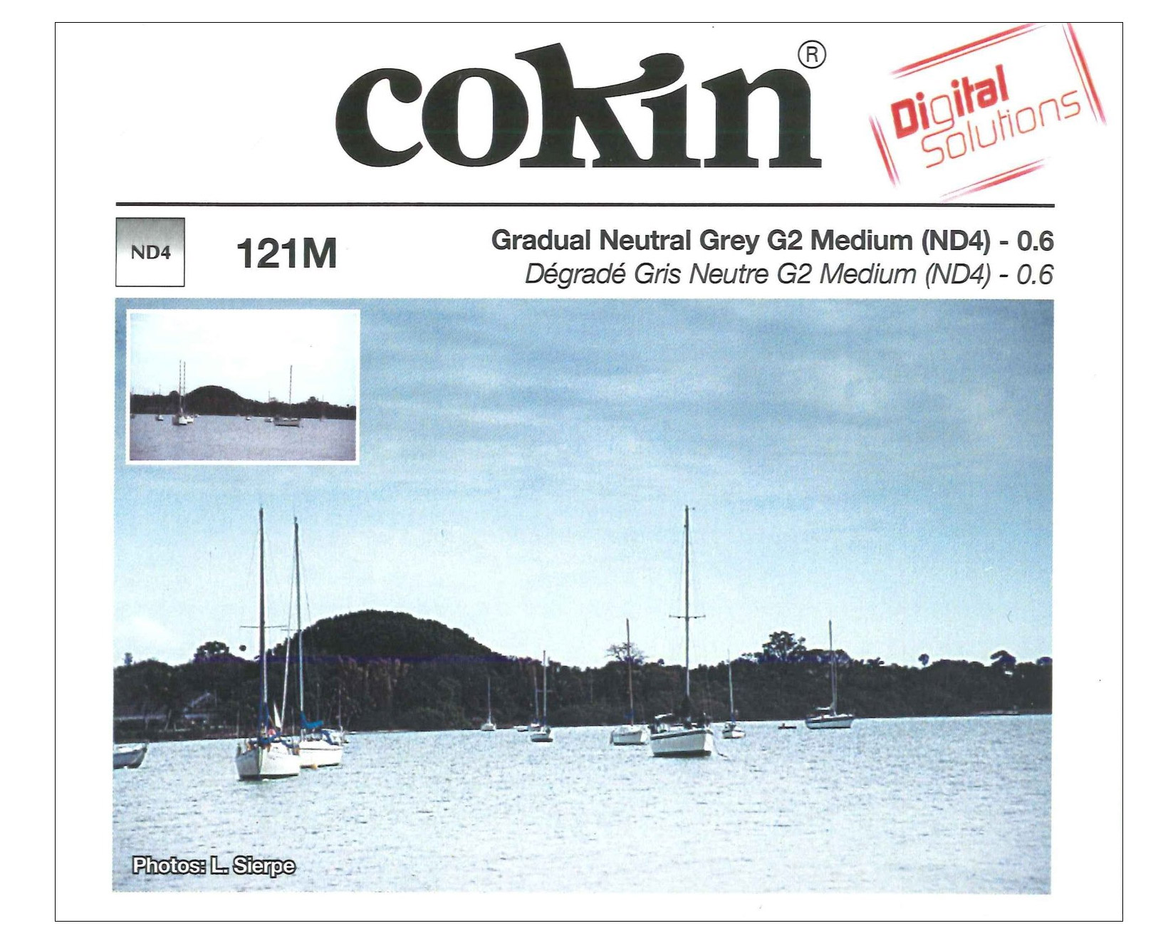 Cokin Gradual Grey G2 Medium ND4 (Creative, n.121M)