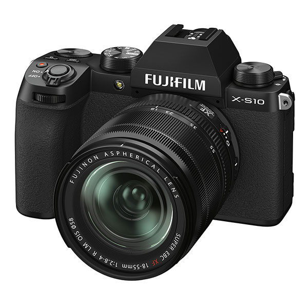 Fujifilm X-S10, front