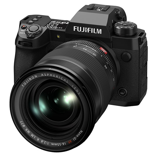 Fujifilm X-H2, front