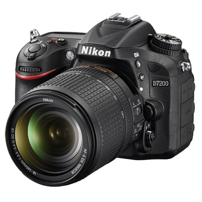 Nikon D7200, front