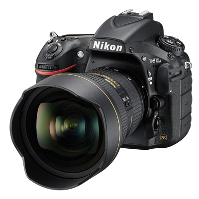 Nikon D810A, front
