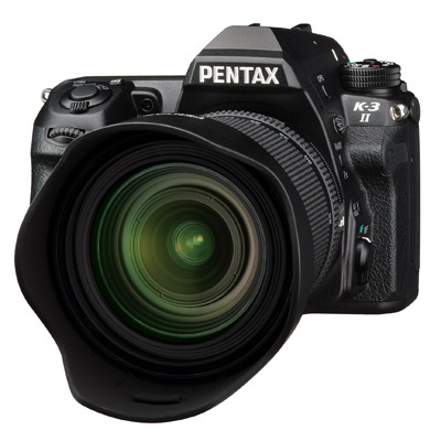 Pentax K-3 II, front