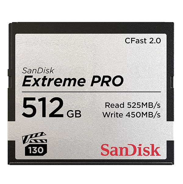 Sandisk CFast Extreme Pro 2.0 512GB