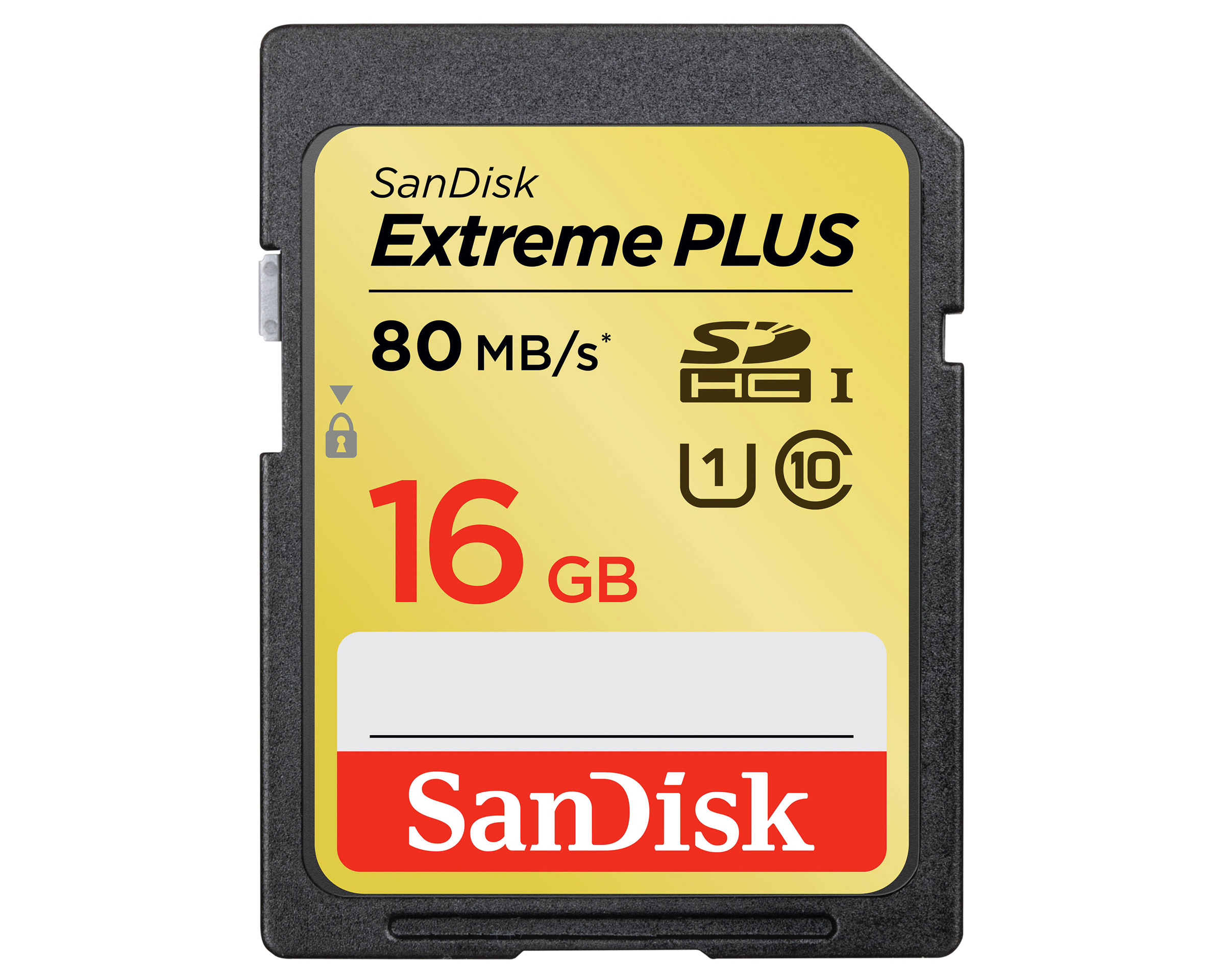 Sandisk Extreme Plus SDHC 16 GB (80 MB/s)