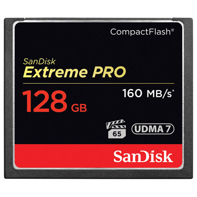 Sandisk CF Extreme Pro 128 GB (160 MB/s)