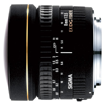 Sigma 8mm f/3.5 EX DG Circular Fisheye