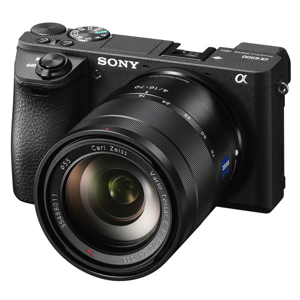 Sony A6500, front