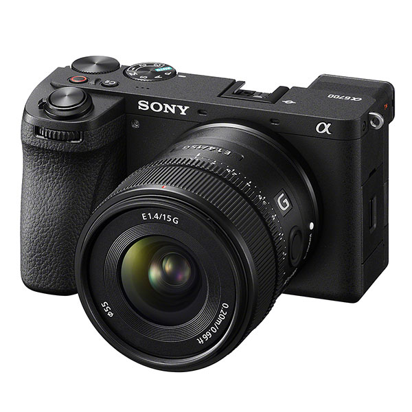 Sony A6700, front