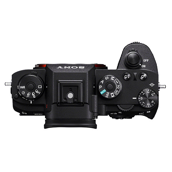 Sony A9, top