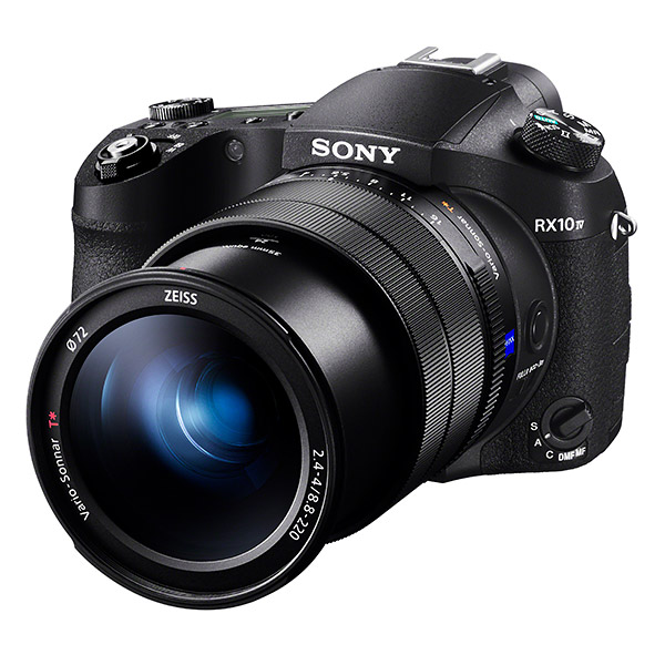 Sony RX10 Mark IV, front
