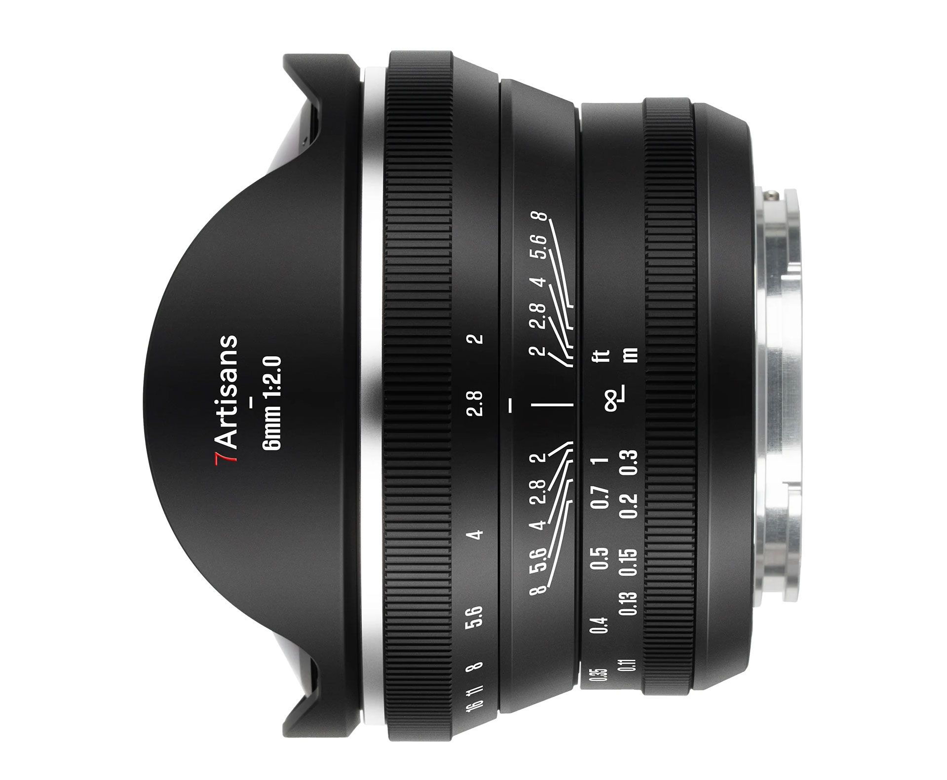 7Artisans 6mm f/2 Fisheye