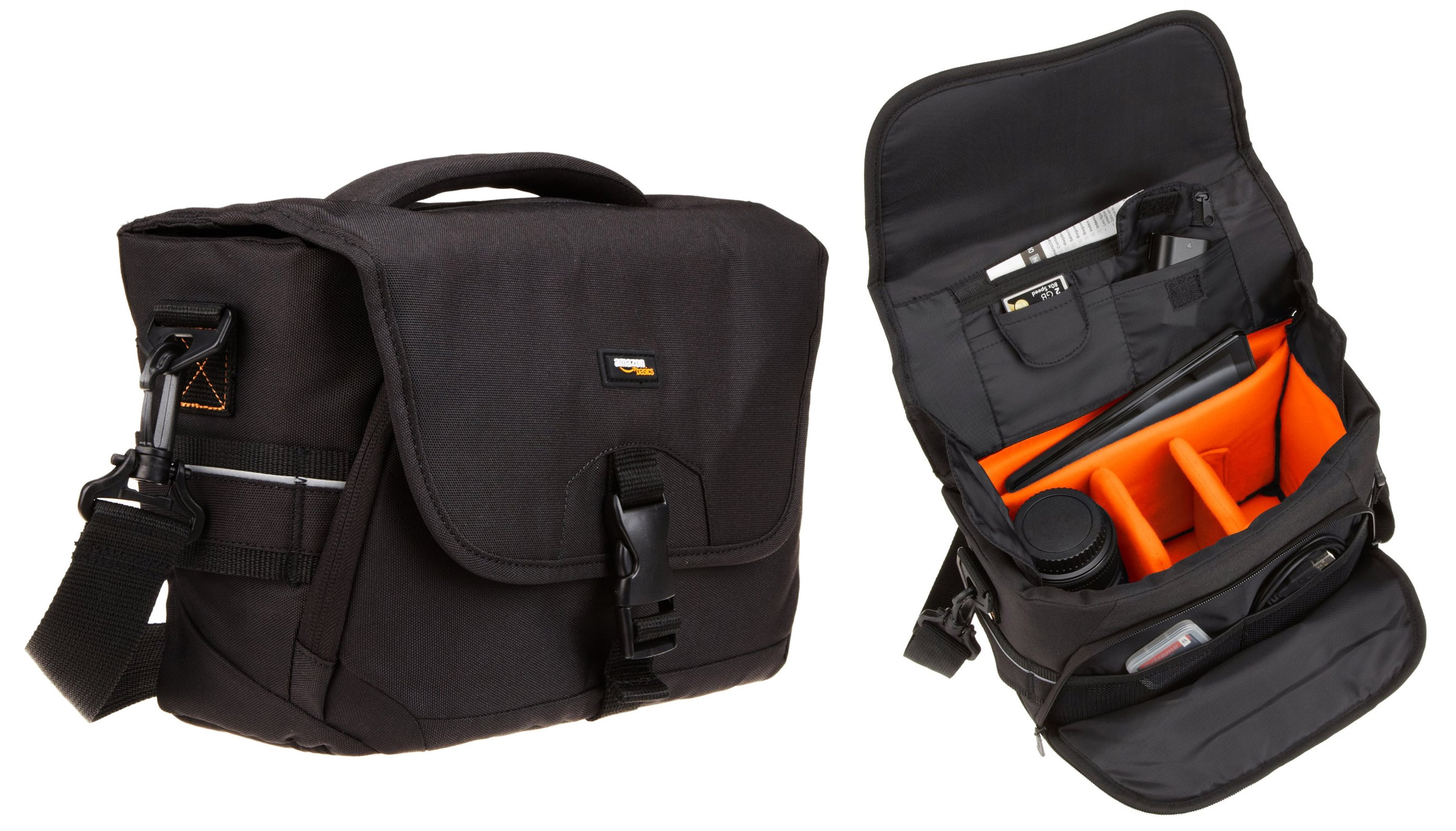 AmazonBasics - Borsa media per fotocamera e accessori