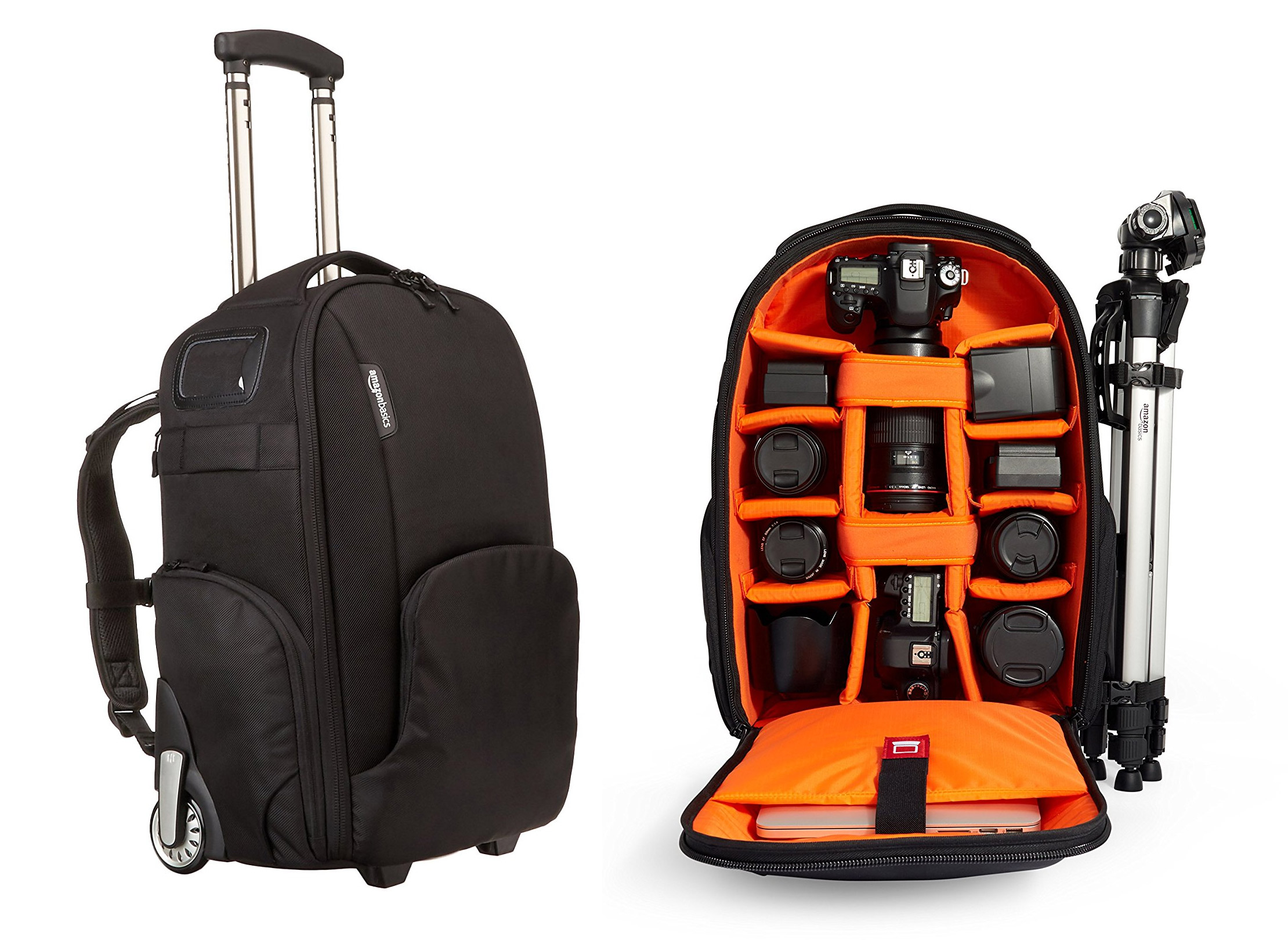 AmazonBasics - Zaino trolley per fotocamera