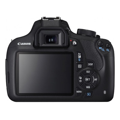 Canon 1200D, back