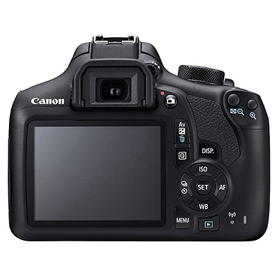 Canon 1300D, back