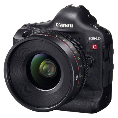 Canon 1DC, front