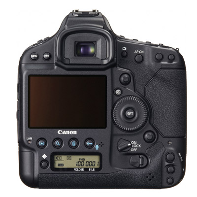 Canon 1DX, back