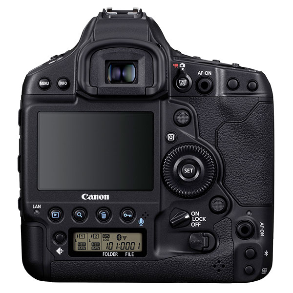 Canon 1DX Mark III, back