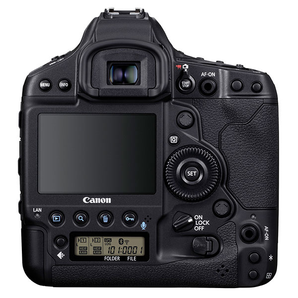 Canon 1DX Mark III, back