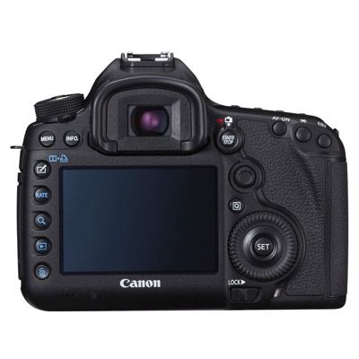 Canon 5D Mark III, back