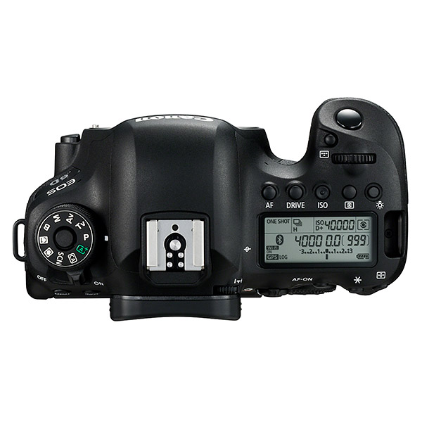 Canon 6D Mark II, top