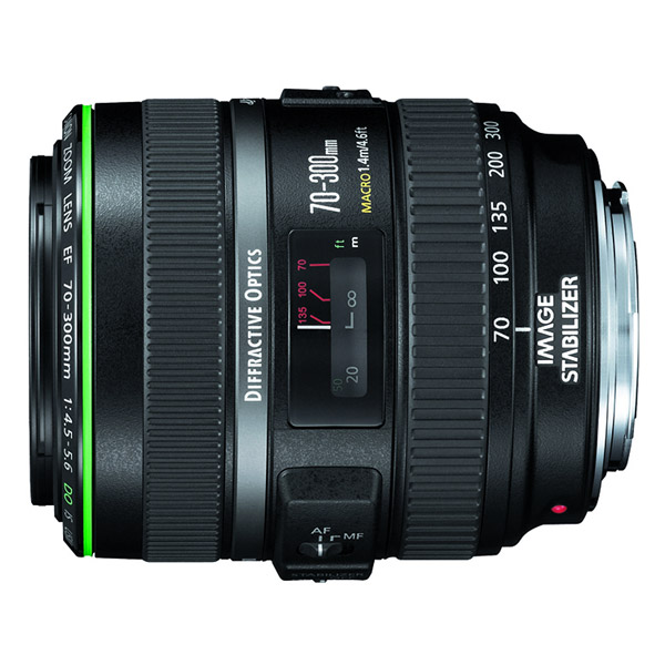 Canon EF 70-300mm f/4.5-5.6 DO IS USM : Specifications and