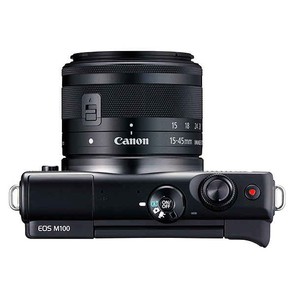 Canon EOS M100, top