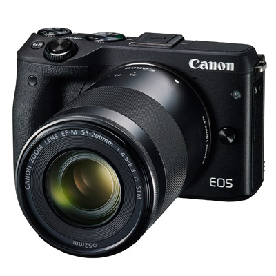 Canon EOS M3, front
