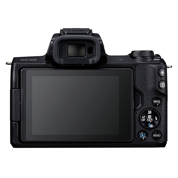 Canon EOS M50, back