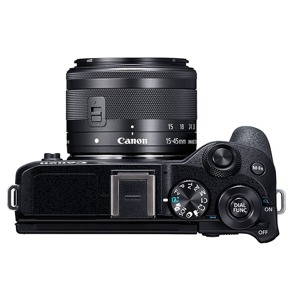 Canon EOS M6 Mark II, top