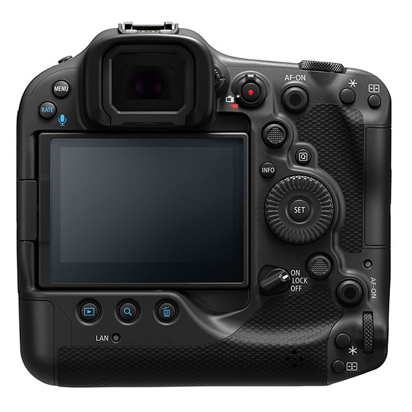 Canon EOS R3, back