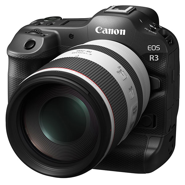 Canon EOS R3, front