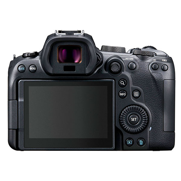 Canon EOS R6, back