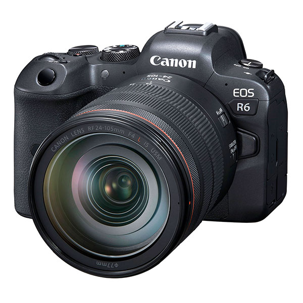 Canon EOS R6, front