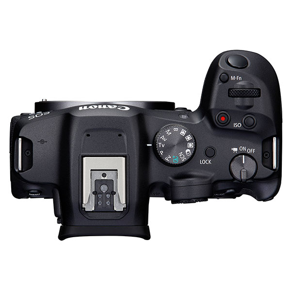 Canon EOS R7, top