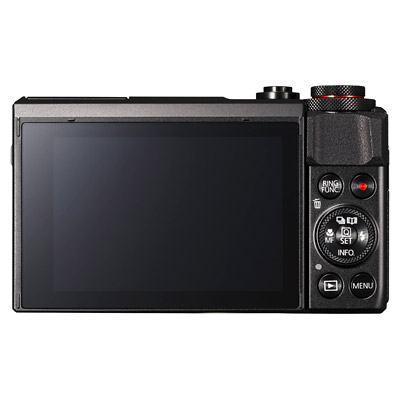 Canon G7X Mark II, back