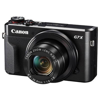 Canon G7X Mark II, front
