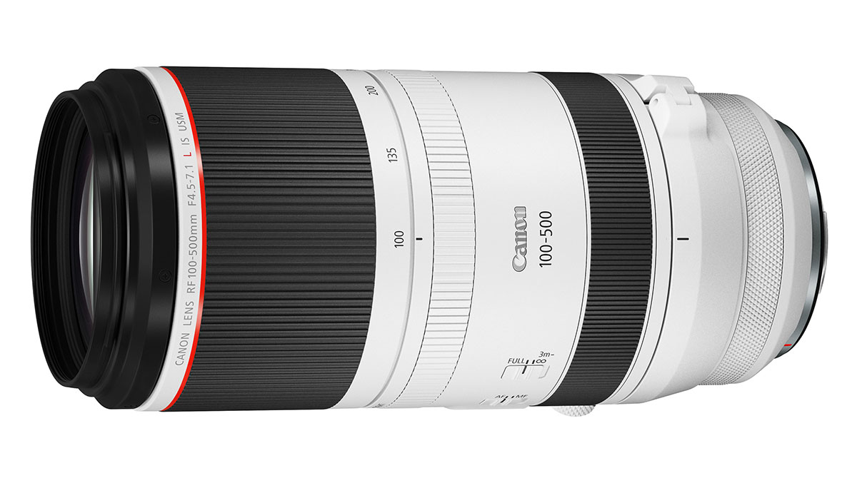 Canon RF 100-500mm f/4.5-7.1 L IS USM : Specifications and