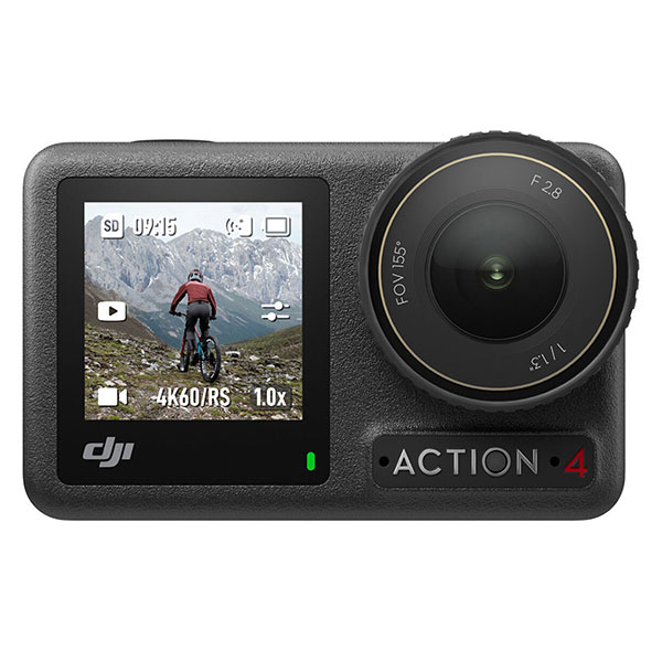 DJI Osmo Action 4, top