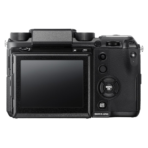 Fujifilm GFX 50S, back