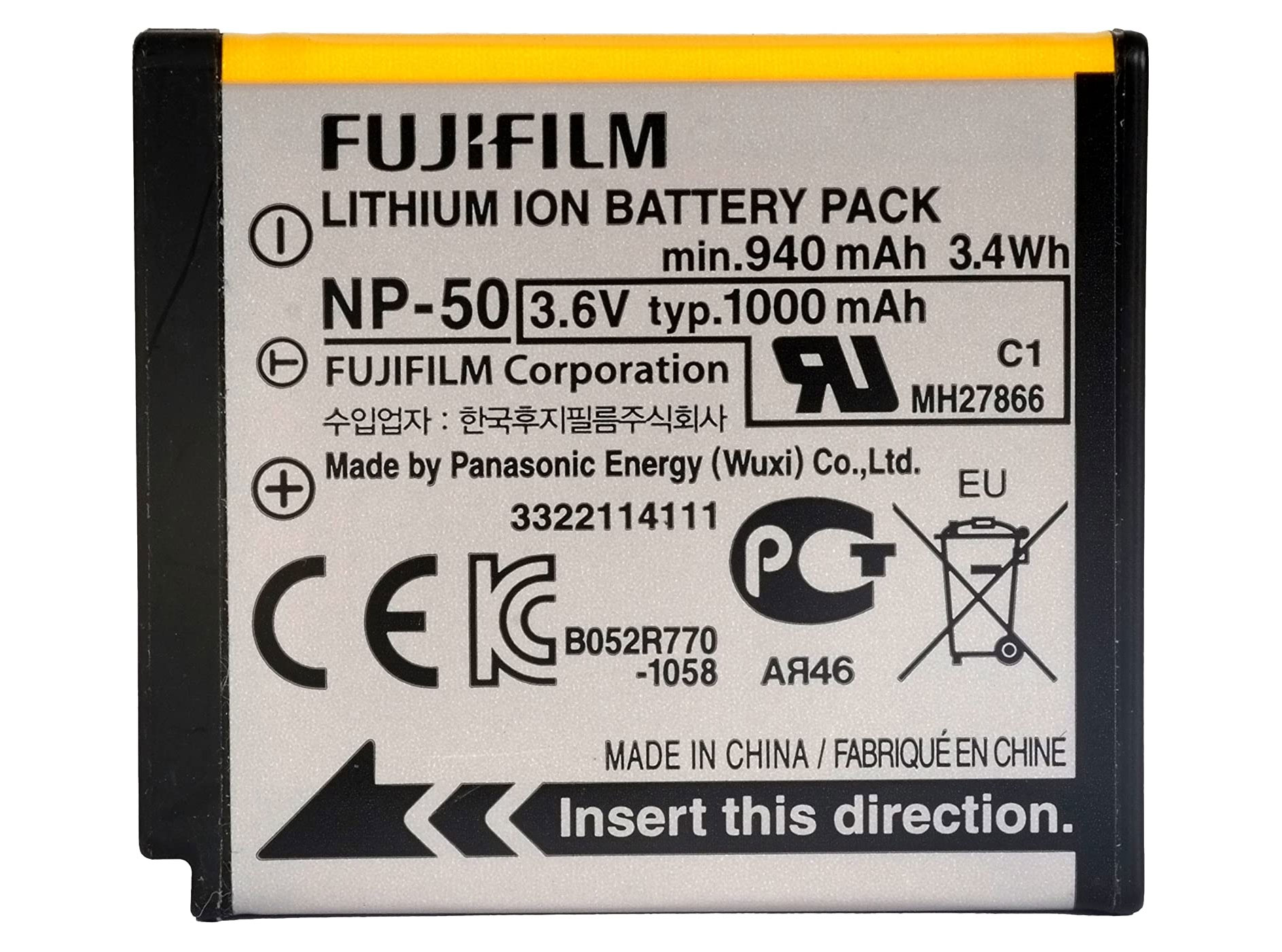 Kastar Slim USB Charger For Fujifilm NP-50 / NP-50A – Works With FinePix X10, X20, And More!