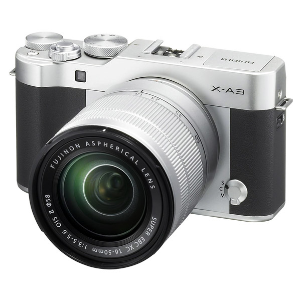 Fujifilm X-A3, front