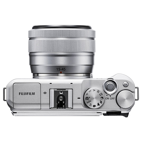 Fujifilm X-A5, top