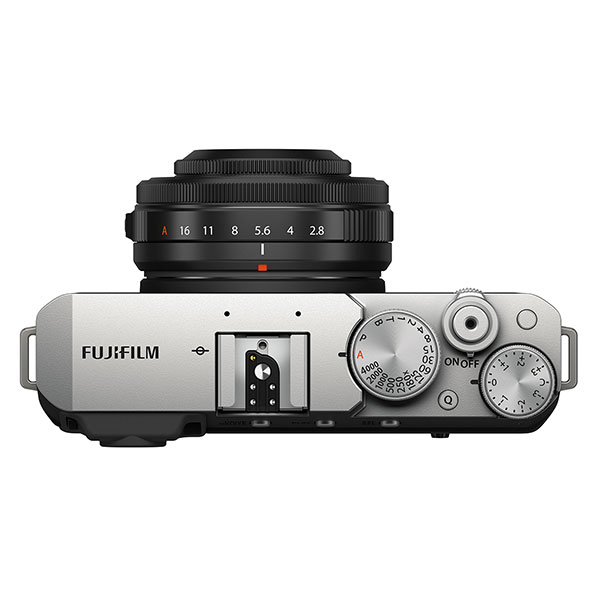 Fujifilm X-E4, top